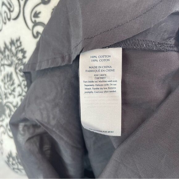 Faherty The Uptown Relaxed Fit Cotton Popover Top - Picture 8 of 8